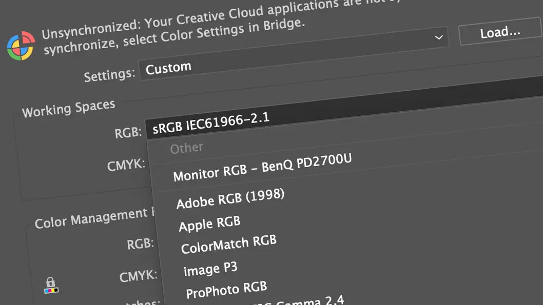 A Little About Adobe Color Settings